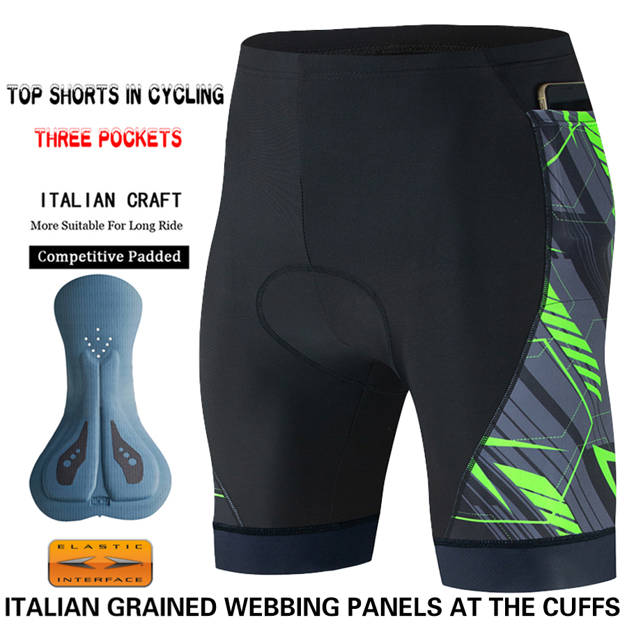 Mountain Biking Body Armour - Мужские велосипедные шорты с 3 карманами,