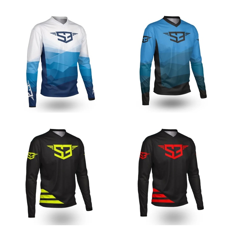 Mountain Biking Long Sleeve Shirt - Мотокроссовая футболка с длинным рукавом S3