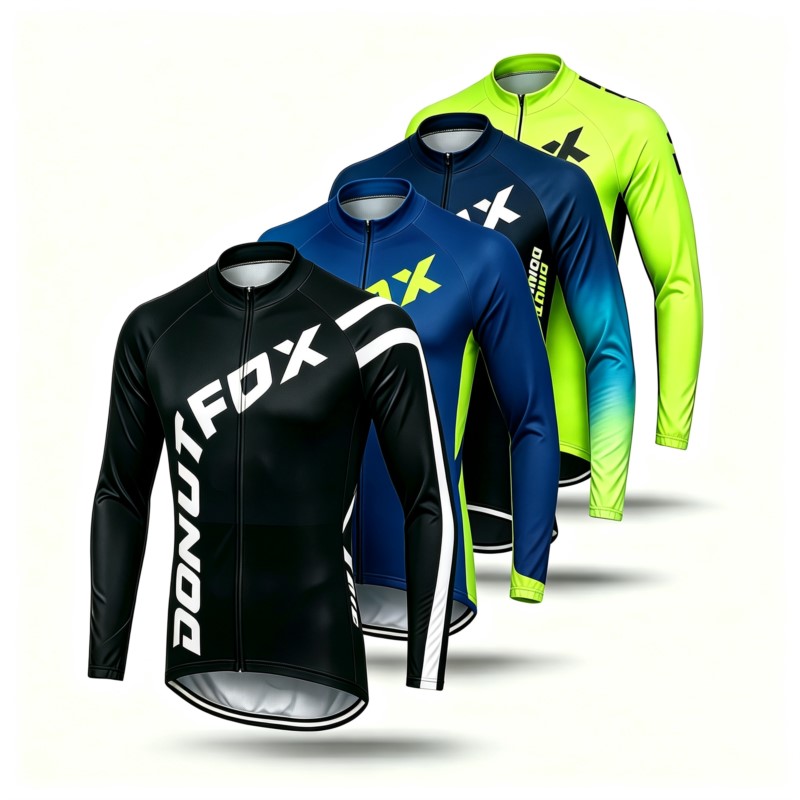 Mountain Biking Jersey - Мужская велосипедная майка с длинным рукавом