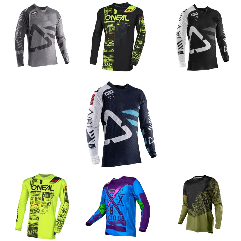 Mountain Biking Long Sleeve Shirt - Велосипедная майка FOFING для мужчин, с